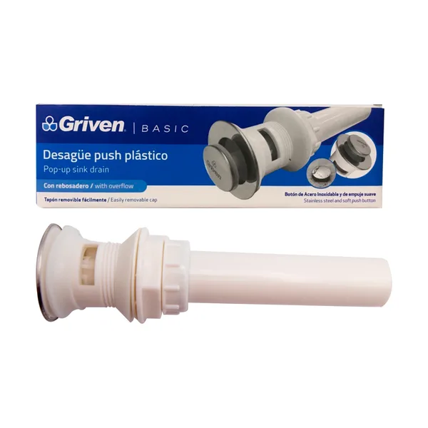 Boquilla p/lav pvc push 1-1/4x8 griven