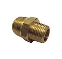 Niple D/bronce 1/2x1/4" Hex.