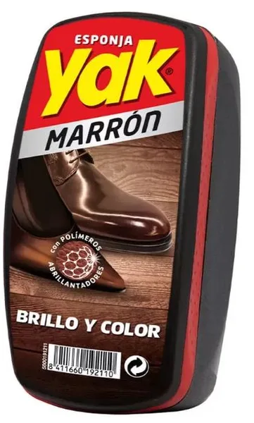 Esponja p/calzado marron yak