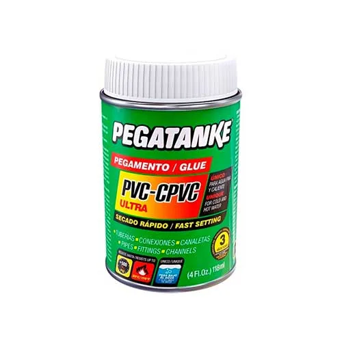 Cemento pvc-cpvc 240ml Pegatanke