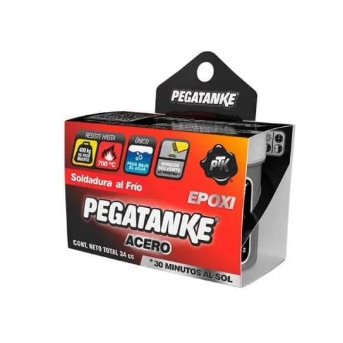 Pegamento Epoxi acero Pegatanke