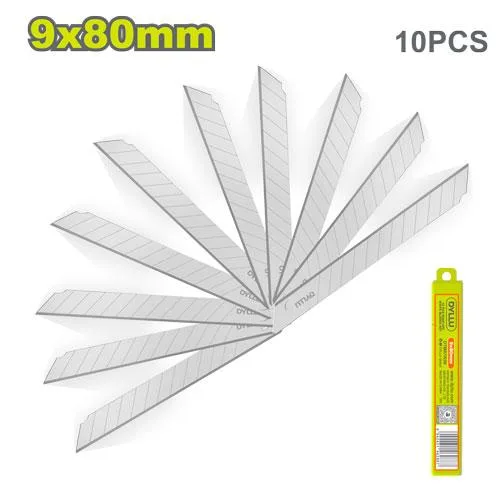 Repuesto p/cuchilla multiple 10pcs 9x80mm dtmk1k09 dyllu