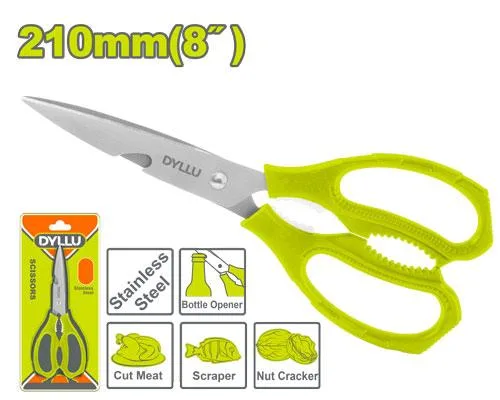 Tijera p/cocina 8" dtsx1602 dyllu