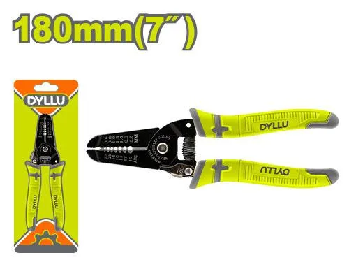 Pinza pela cables 7" dtpl5607 dyllu