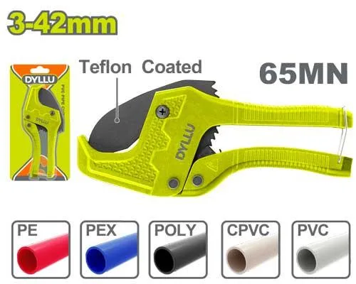 Corta tubo pvc 3-42mm dtpc54642 dyllu