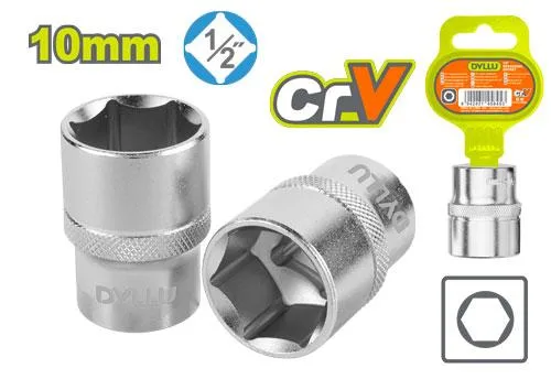 Cubo mec 1/2"x10mm dtsc1210 dyllu