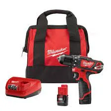 Taladro Inalamb 3/8 (2407-20) c/bateria-cargador milwaukee