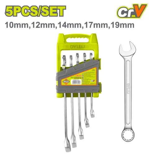 Llave combinada 10-19mm 5pcs dtsp1215 dyllu