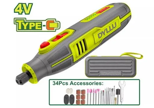 Dremel Inalamb 4v recargable c-accesorios dtryn418 dyllu