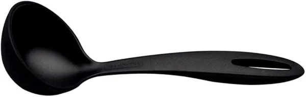 Cuchara p/pancakes negra de nylon tramontina