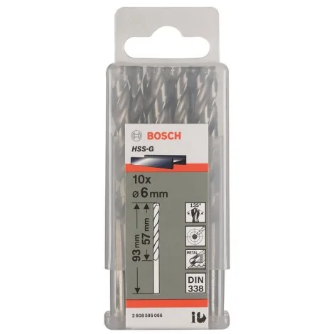 Barrena Hss 1/4"bosch