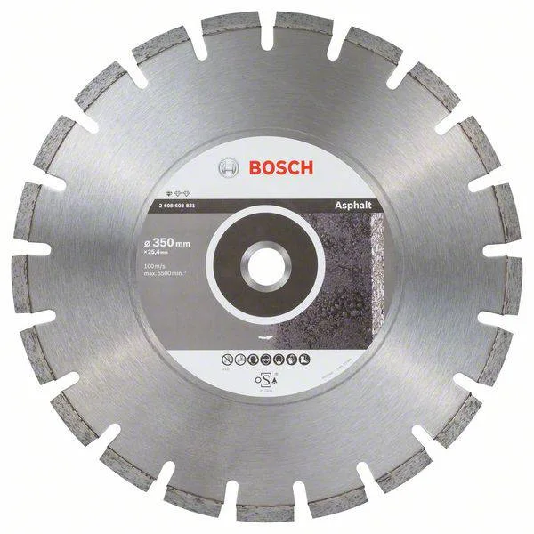 Disco p/asfalto bosch 14" diamant