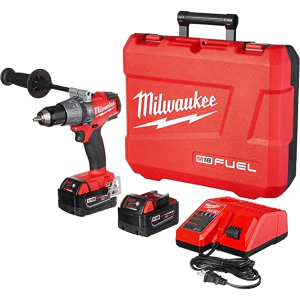 Taladro Inalamb M18 Fuel c/2bateria+cargador Milwaukee