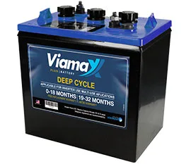 Bateria p/inversor viamax blue top