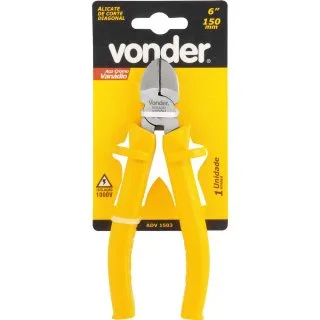 Alicate p/elect corte diagonal 6" vonder