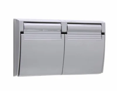 Tapa p/toma tce doble interperie 3780-sc legrand