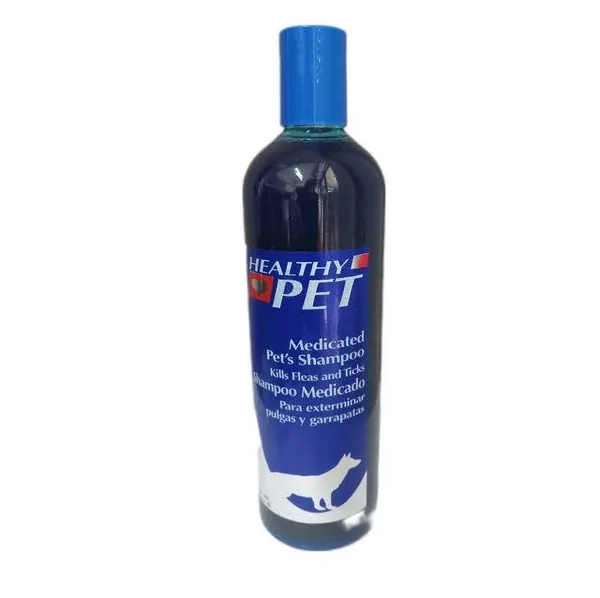 Shampoo Anti-pulgas-garrapatas 16onz Healthy pet