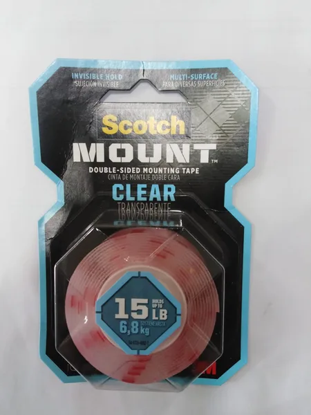 Cinta Doble Cara 3M Clear 1" X 1.52Mt