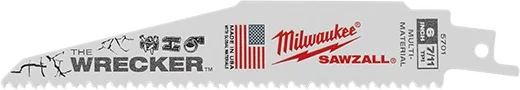 Cuchilla P/sawzall 5x6" milwaukee