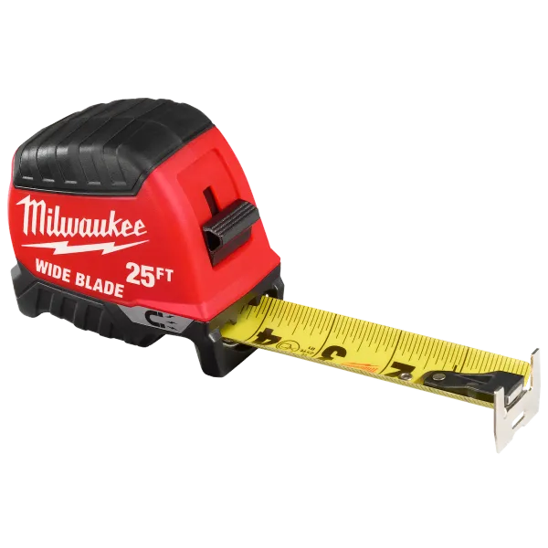 Cinta metrica 25ft ancha magnetica milwaukee