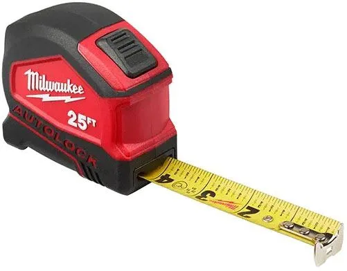 Cinta metrica 25ft autolock milwaukee*
