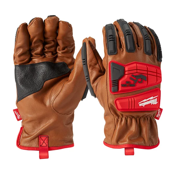 Guante contra impacto 10"/XL milwaukee level-3 piel