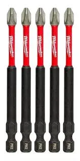 Punta estria #2 - 3 1/2" milwaukee shockwave