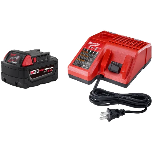 Kit cargador+ bateria xc5.0 m18 milwaukee