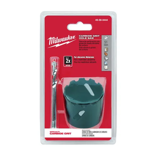 Barrena circular milwaukee d/carburo 1 1/8