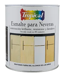 Pintura P/nevera Trop. Bco 1/4