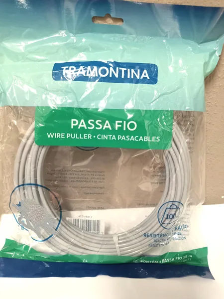 Cinta pasacables 10mts tramontina