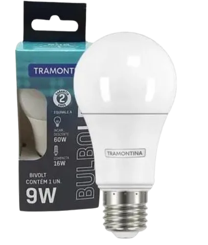 Bombillo Led 9w Luz blanca tramontina