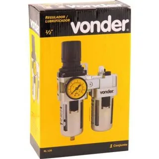 Filtro Regulador lubricador 1/2" Vonder