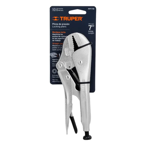 Alicate D/presion Truper 7" R