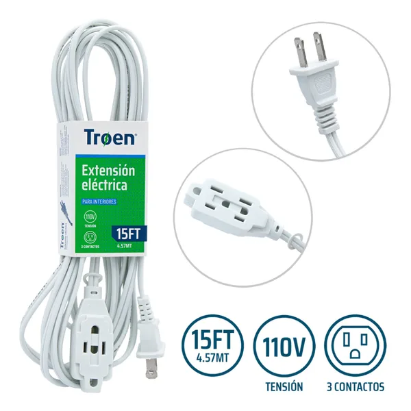 Extension elect 15ft 7A136-F0601-15FT troen
