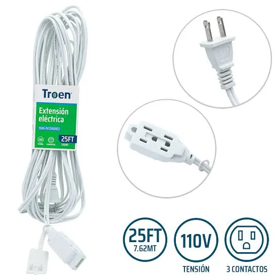 Extension elect 25ft 7A136-F0601-25FT troen
