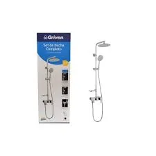 Llave Mezcl P/Bano Griven c-barra-ducha t/tel (acabado en cromo)