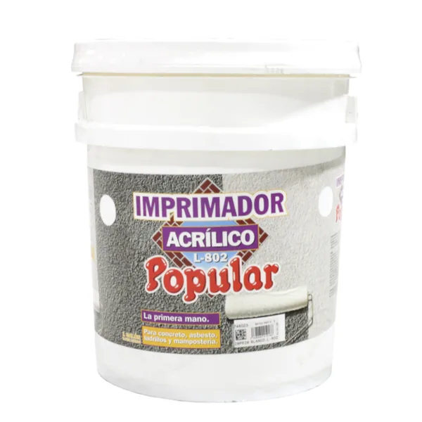 Imprimador Acril.pop. Blanco L-802