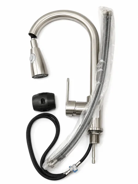 Llave Mezcl p/freg retractil clemoo/sus304