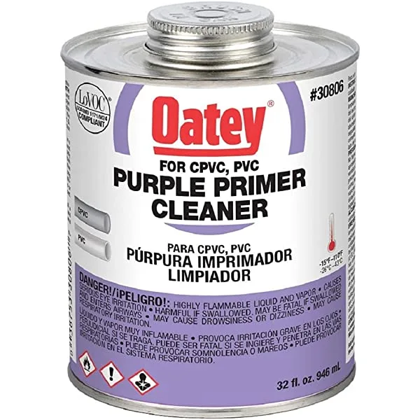 Limpiador P/cpvc-pvc Oatey 1/4 30806