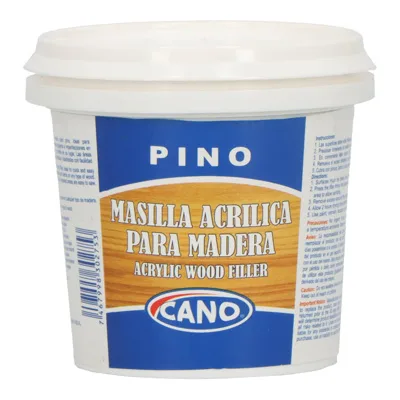 Masilla acrilica p/madera pino 32oz cano