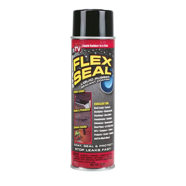 Caucho liquido spray negro 396g flex seal