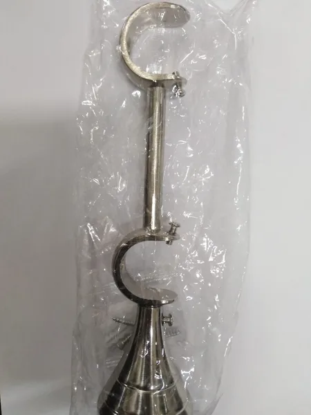 Soporte P/barra Cortina Metal Doble SN