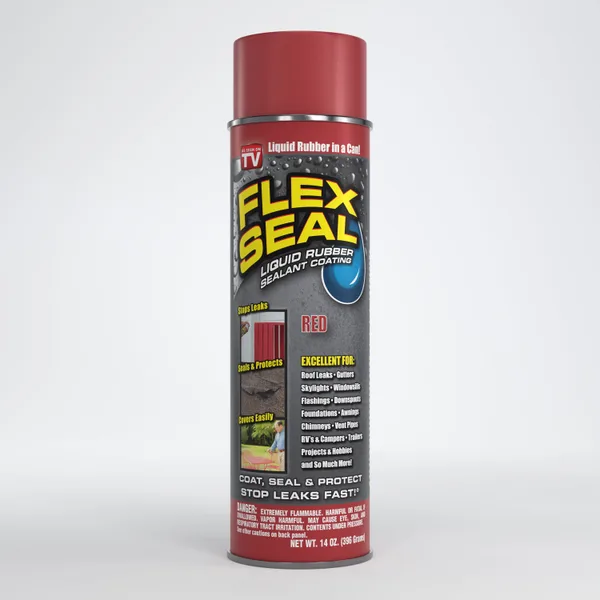 Caucho liquido spray rojo 396g flex seal