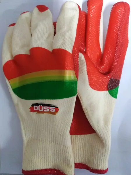 Guante Latex corrugado Duss