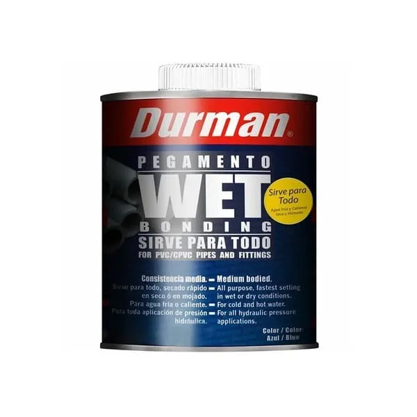 Cemento Pvc/cpvc azul 16onz Durman