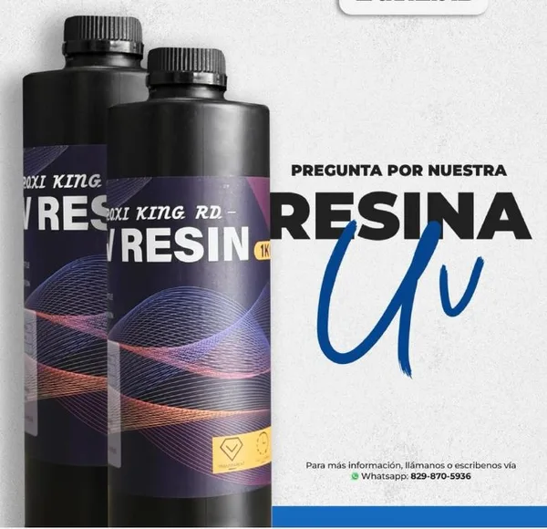 Resina UV 1kg epoxi king rd