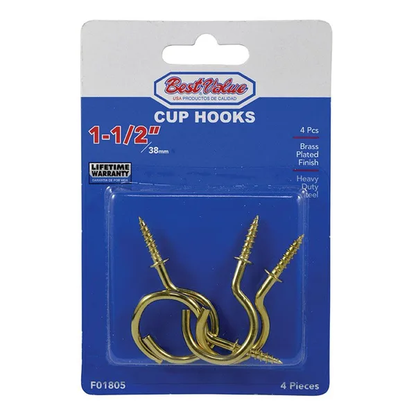 Cancamo Ojo Abierto 1 1/2" 4pcs Best Value