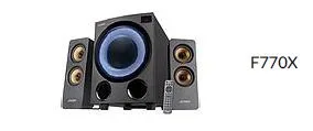 Bocina F&D 2.1 FM Bluetooth USB f770x