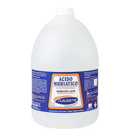 Acido Muriatico Claudette Gl.